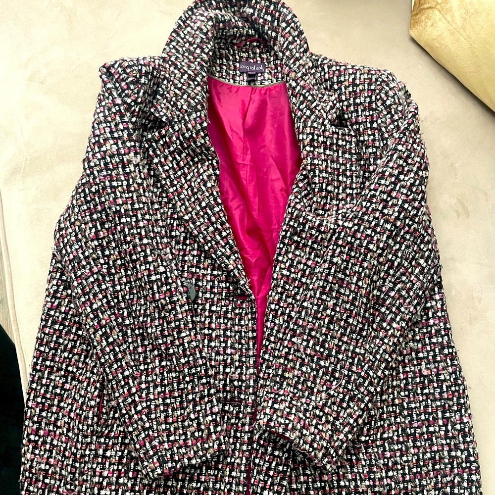 Long Tall Sally Boucle Coat